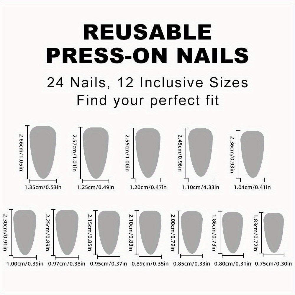 PRESS ON NAILS F581