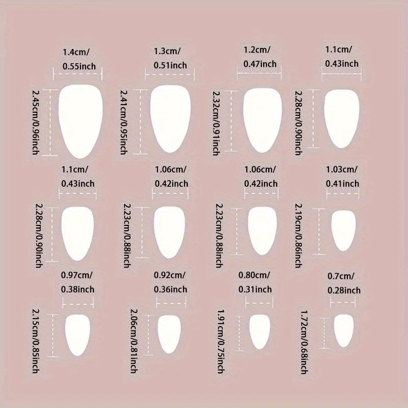 PRESS ON NAILS F579