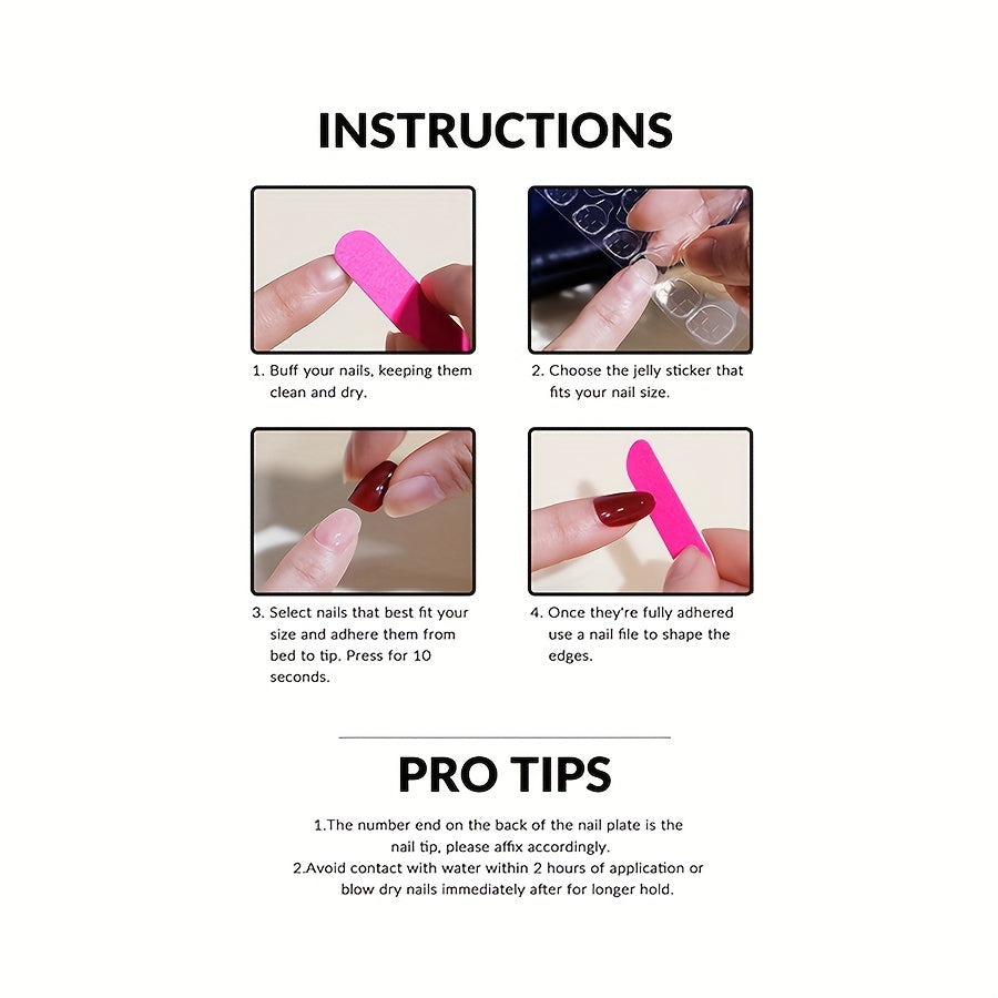 PRESS ON NAILS F668