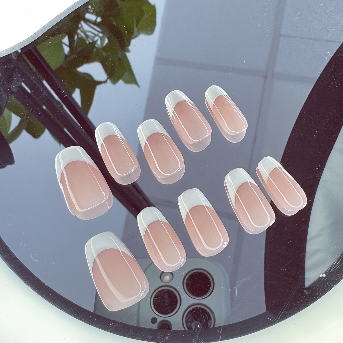 10pcs Handmade Press On Nails F600