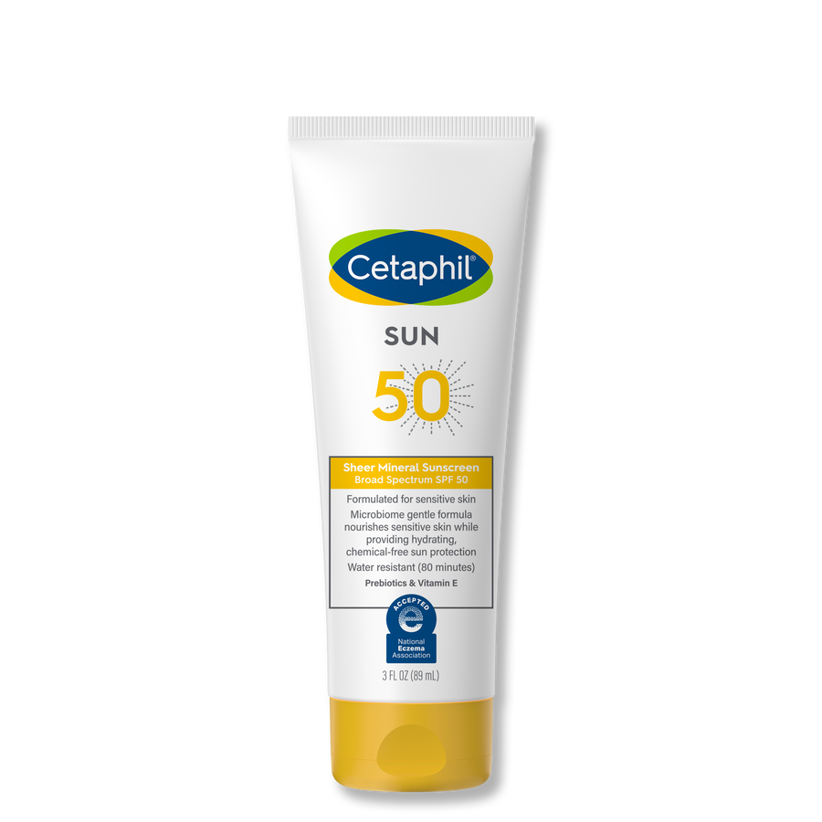 CETAPHIL SHEER MINERAL SUNSCREAM BROAD SPECTRUM SPF 50