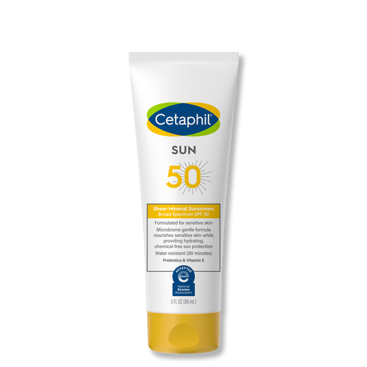 CETAPHIL SHEER MINERAL SUNSCREAM BROAD SPECTRUM SPF 50