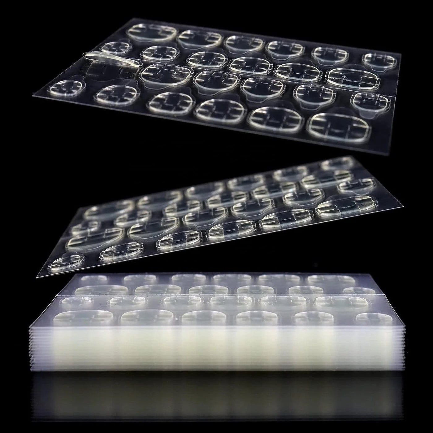 Adhesive Tabs Waterproof Breathable Glue Tabs Double-Sided Nail Jelly Sticker